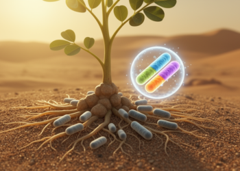 Desert Rhizobium With a Chimeric Symbiotic Plasmid Rewrites the Rules of Nitrogen-Fixing Partnerships