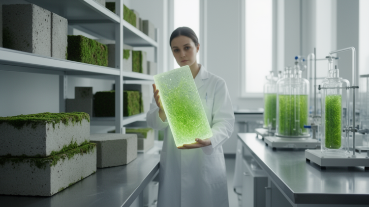 The archibiome: extending engineered living materials to multiscale built environments
