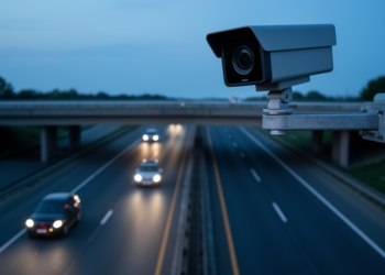 Adaptive AI Camera System Catches Highway Wrong-Way Drivers Even When Cameras Rotate