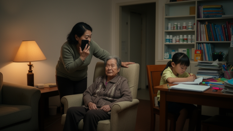 Inside the Squeeze: How China’s Sandwich Generation Juggles Eldercare and Childcare