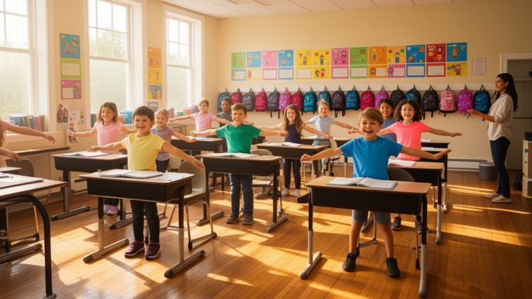 Teachers Say Learning While Moving Boosts Student Wellbeing in Nova Scotia Schools