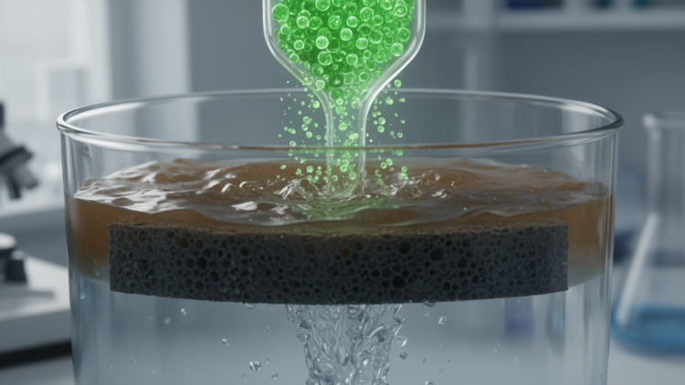 Self-Charging Catalyst Turns Pollutants Into Fuel for Water Purification