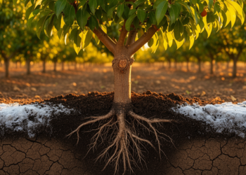 Hidden Signals From Below: How Rootstocks Arm Fruit Trees Against Drought, Salt and Heat
