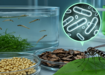 Larval Diet Shapes Mosquito Fitness and Wolbachia Density in Dengue Vector Control
