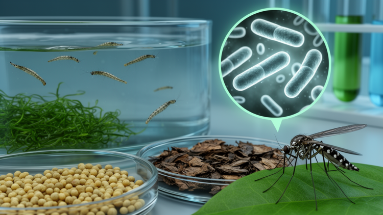 Larval Diet Shapes Mosquito Fitness and Wolbachia Density in Dengue Vector Control