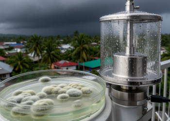 Fungal spores ride monsoon rhythms in first Philippine aeromycology baseline