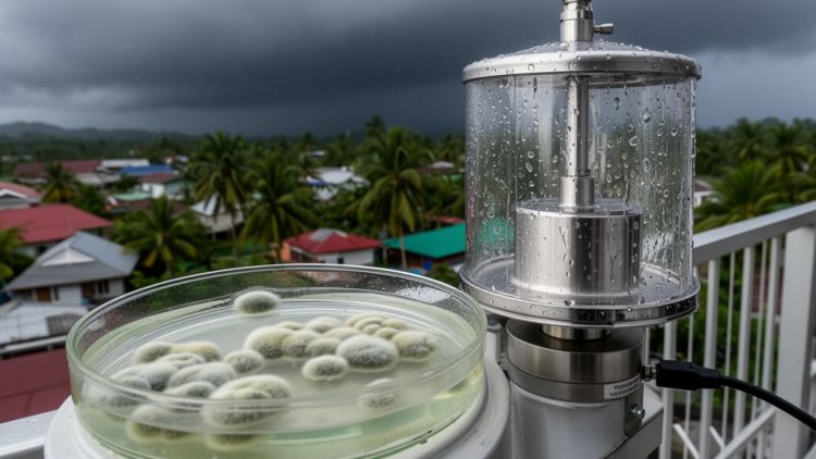 Fungal spores ride monsoon rhythms in first Philippine aeromycology baseline