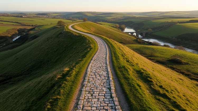 Roman roads were less straight and less Roman-centric than history suggests, massive study finds