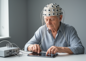 Brain Stimulation Sharpens Executive Function in Older Adults, EEG Reveals
