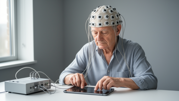 Brain Stimulation Sharpens Executive Function in Older Adults, EEG Reveals