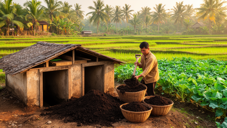Game Theory Decodes How Vietnam and Pre-Industrial England Kept Sanitation Circular