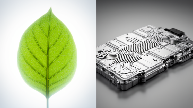 Leaf veins and algorithms: two design routes race to cool EV batteries