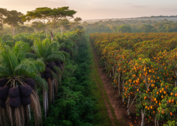 Two Neighboring Amazon Farms Reveal How Agroforestry Management Shapes Açaí and Cacao Fruit Chemistry