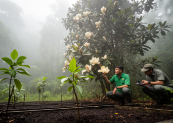 Rare Sumatran magnolia finds new populations and its first safety net