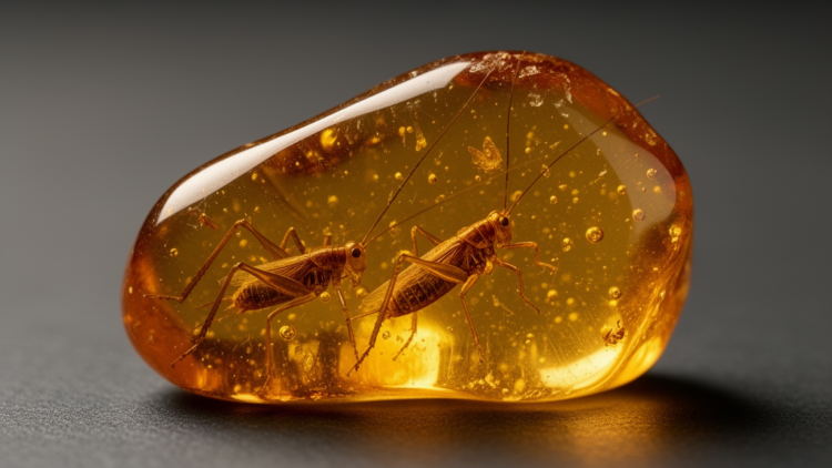 Two new extinct cricket relatives emerge from 100-million-year-old Burmese amber