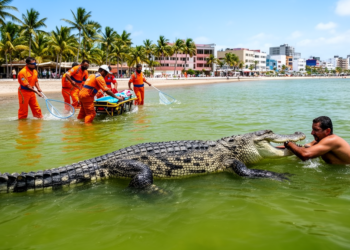 Crocodile Bites Man in Mexican Lagoon as Response Team Shows How Cities Can Coexist With Predators