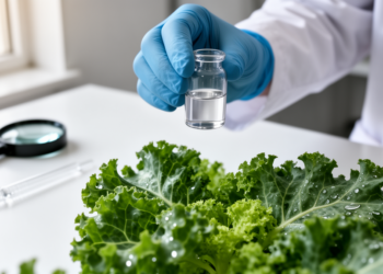 Silver Nanoparticles Show Promise—and a Warning—for Chinese Kale Pest Control