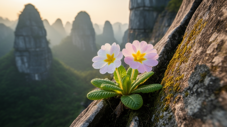 Chloroplast genomes reveal two new primrose species hidden in China’s karst landscapes
