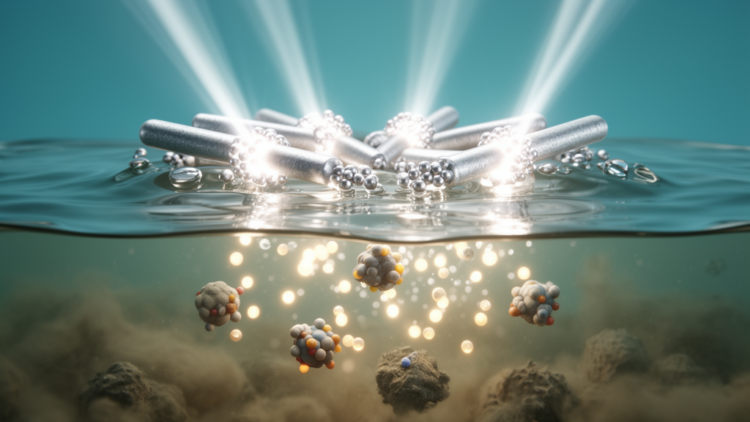 Silver-Bridged Nanorods Supercharge Visible-Light Photocatalysis for Water Cleanup