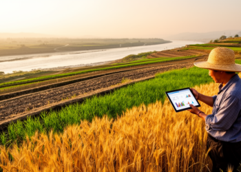 Extreme heat and digital tools shape grain resilience in China’s Yellow River Basin