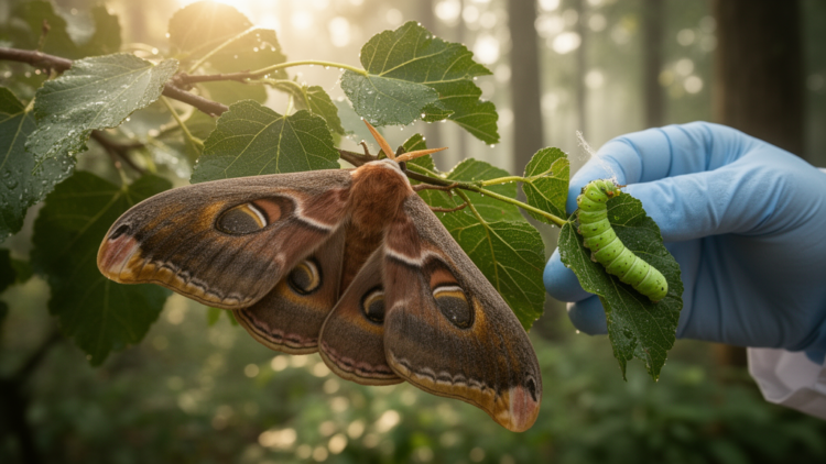 China’s Wild Silkworms Reveal Ancient Hostplant Secrets of Giant Moths