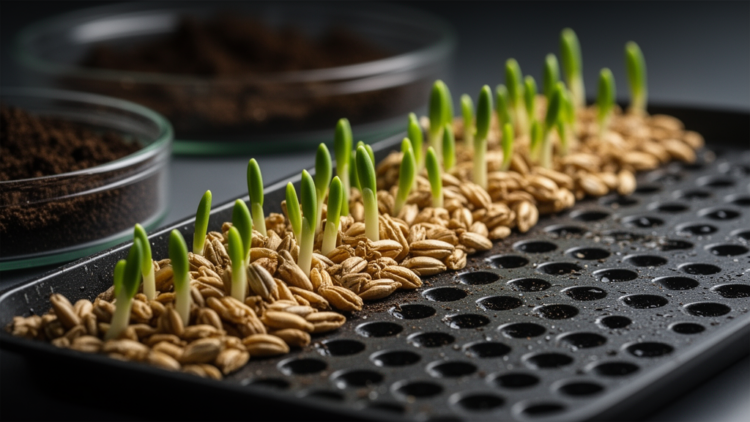 Wheat Seeds Show a Hormone Tipping Point Between Growth and Stress