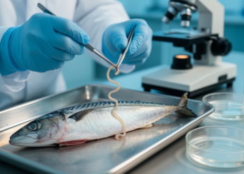 Hidden gut worm in Thai mackerel turns out to be a brand-new species