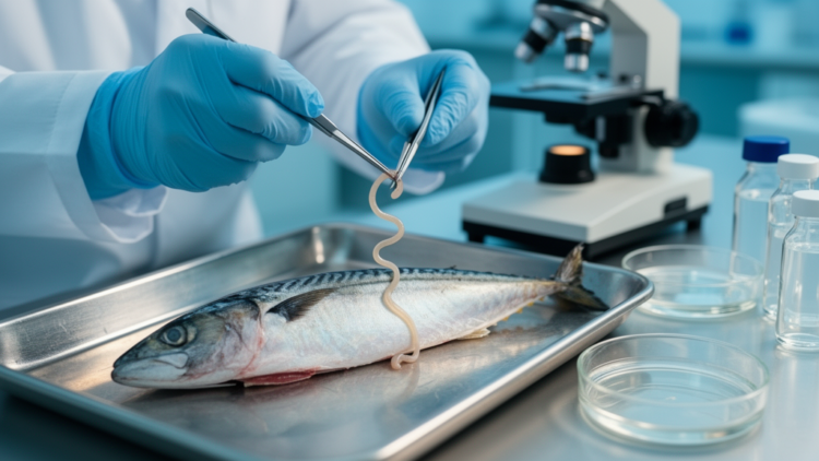 Hidden gut worm in Thai mackerel turns out to be a brand-new species