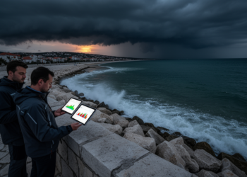 One Croatian estuary, one storm, and the math that couldn’t agree on a flood