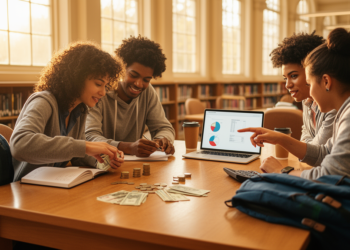 Money Matters: How Financial Stress, Literacy and Aid Shape Student Success Through Engagement