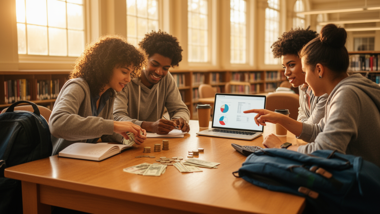 Money Matters: How Financial Stress, Literacy and Aid Shape Student Success Through Engagement