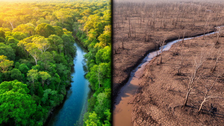Ecological Deficit or Reserve? The Same Economy Behaves Differently Across the Planet’s Sustainability Threshold