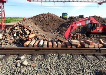 Demolished Bricks and Concrete Could Build Tomorrow’s Railway Subgrades