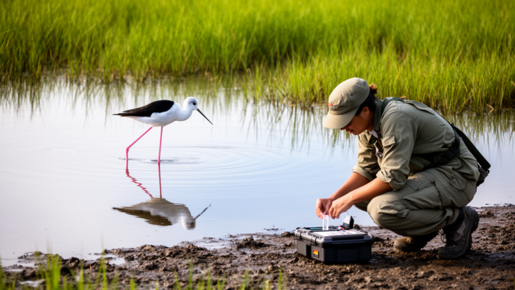 Genes Reveal Secret Breeding Strategies of Hawaii’s Endangered Stilt