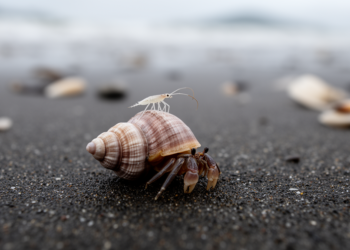 New commensal springtail species discovered riding hermit crabs on Colombia’s Pacific coast