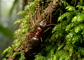 Zombie-Ant Fungus Has a Secret Life Hidden Within Amazonian Mosses