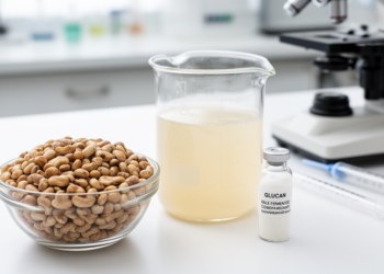 Fermented Cowpea Yields a Low-Molecular-Weight Glucan That Slows Starch Digestion