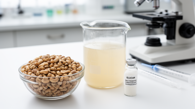Fermented Cowpea Yields a Low-Molecular-Weight Glucan That Slows Starch Digestion