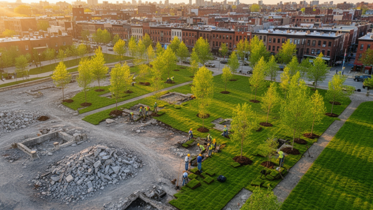 New method maps where and how cities should turn brownfields into green spaces