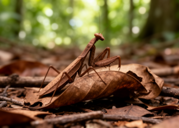 Dry-leaf praying mantids revealed: Two Decimiana species newly recorded in Brazil