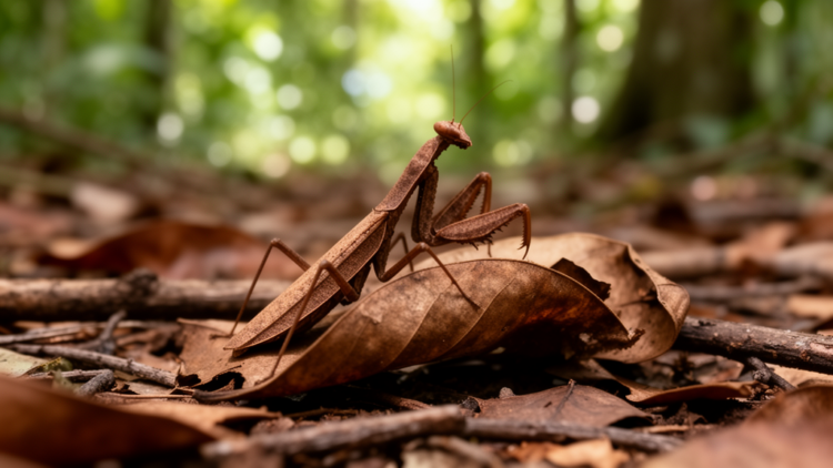 Dry-leaf praying mantids revealed: Two Decimiana species newly recorded in Brazil