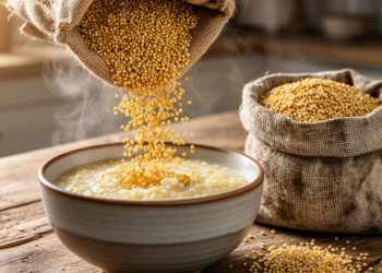 Accelerated storage rewires the chemistry behind foxtail millet porridge aroma