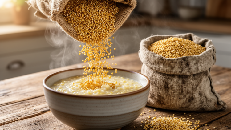 Accelerated storage rewires the chemistry behind foxtail millet porridge aroma