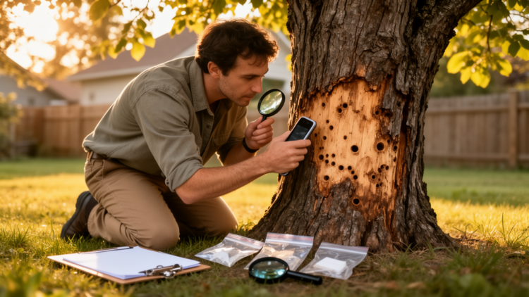 Citizen Science Maps Invasive Wood-Boring Pests but Rarely Catches Them Early