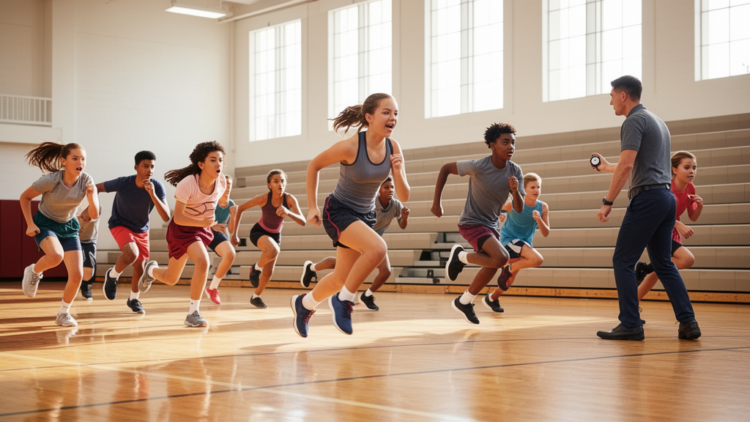 Short Sprints, Big Gains: School-Based HIIT Lifts Mood and Fitness in Teens with Obesity