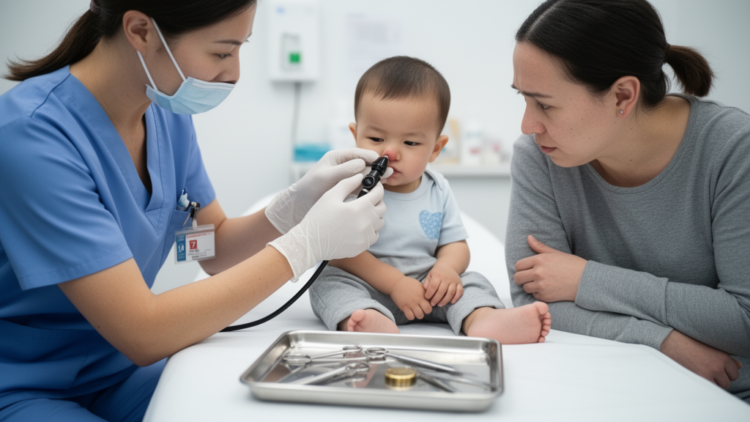 Button Batteries in Children’s Noses: Large Case Series Reveals Injury Patterns and Treatment Outcomes