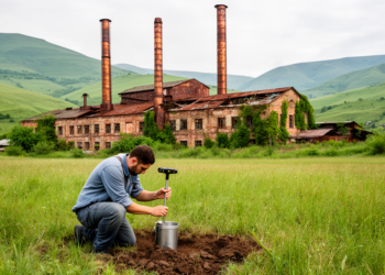 Copper smelter legacy lingers in Bulgarian valley soils for nearly five decades