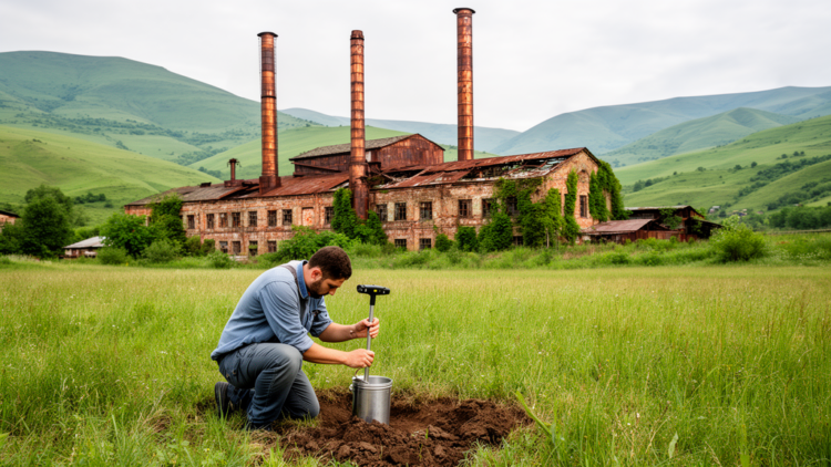 Copper smelter legacy lingers in Bulgarian valley soils for nearly five decades