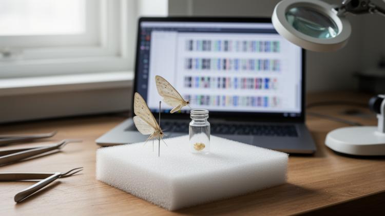 Hidden moths of Europe and Asia: five new species revealed by genitalia and DNA barcodes