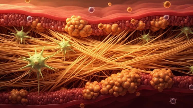 Fibroblast collagen signal drives gut scarring and cancer in inflammatory bowel disease